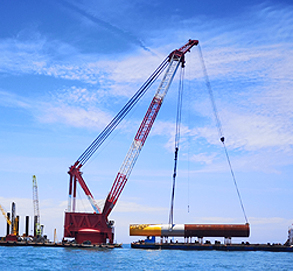 长乐外海海上风电场C区项目第二批风机基础施工及风机安装工程水下扫海